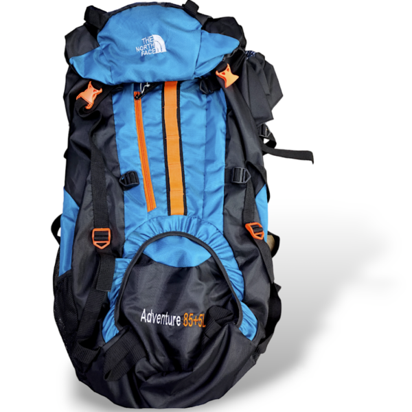 The North Face Rucksack- 90L Blue (with Rain Cover)